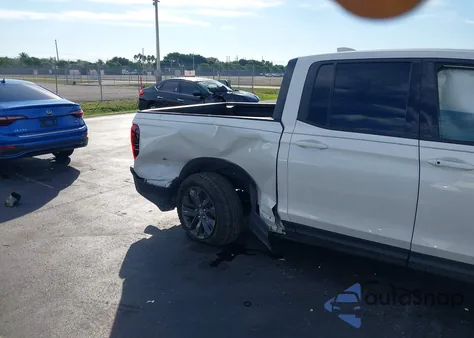 2024 Honda Ridgeline Sport из США, поврежденный, VIN 5FPYK3F12RB017239